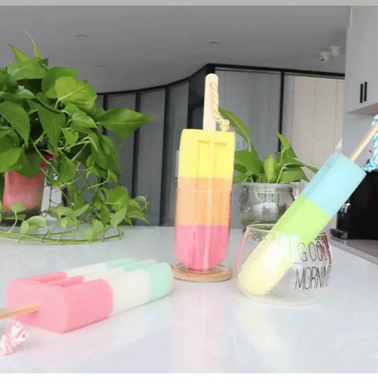 Ice Cream Shaped Bath Sponge